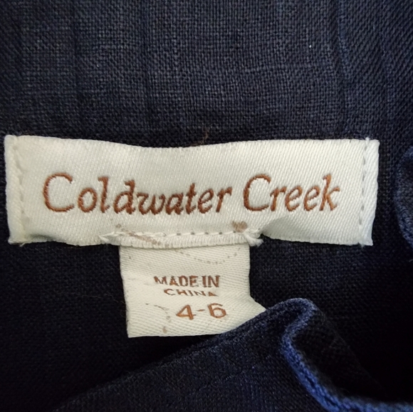 Coldwater Creek Linen Blazer - Picture 3 of 4